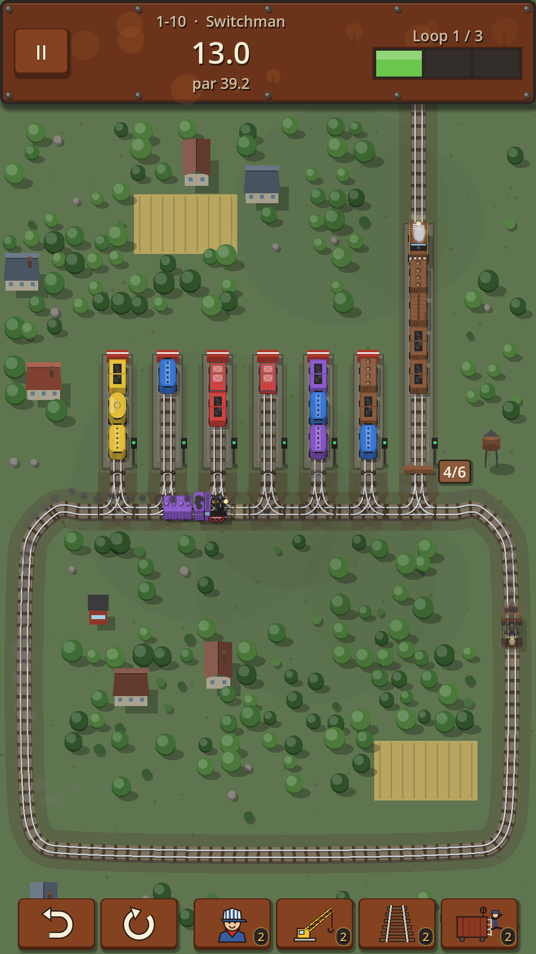 A Switchman yard with a unit train filling up