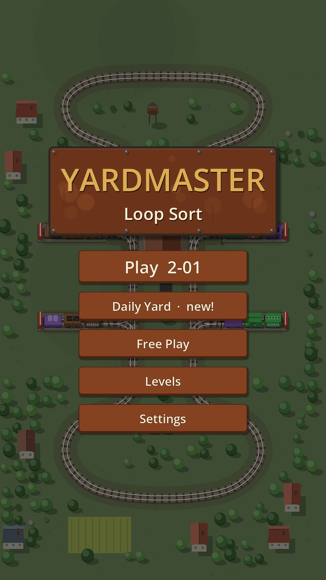 The main menu